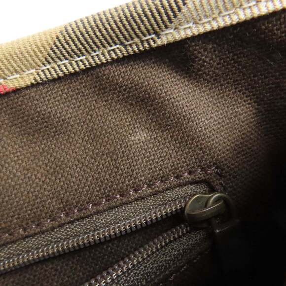 Burberry Nova Check Canvas Handbag for Women BURBERRY - Picture 8 of 16